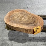 Rosewood schijf, Dikte 70mm, Ø 600mm